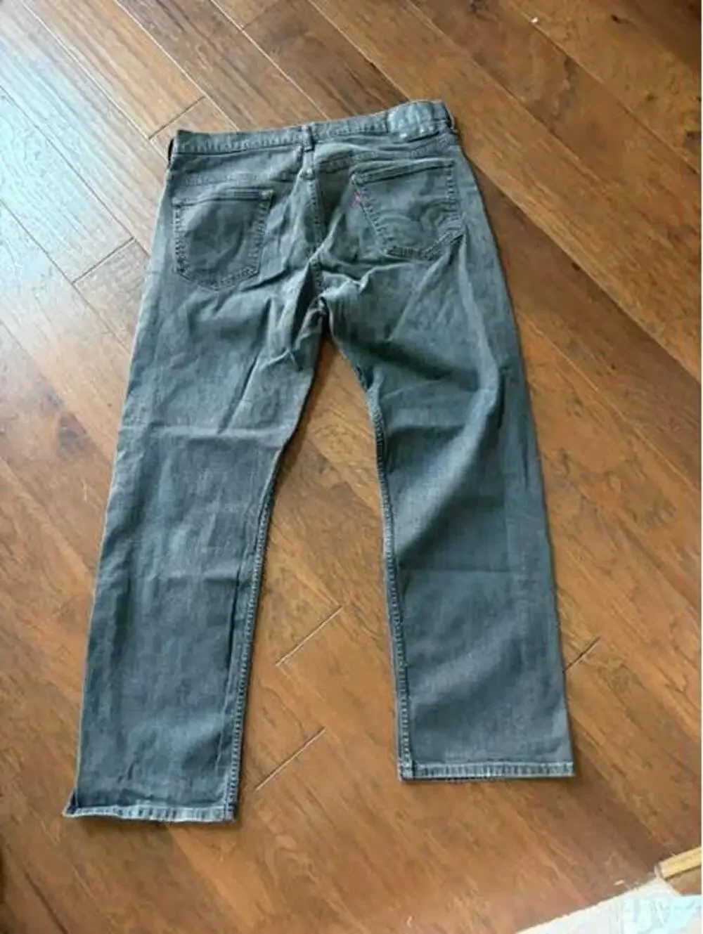 Levi's 569 Men's Loose Straight Fit Jeans, Gray, Size 36x32